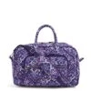 Vera Bradley Cotton Compact Weekender Travel Bag, Regal Rosette -Samsonite Shop 51ZXTJblDOL