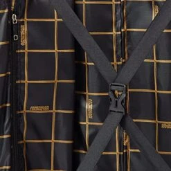 American Tourister Moonlight Hardside Expandable Luggage With Spinner Wheels, Rose Gold, Checked-Medium 24-Inch -Samsonite Shop 51czIC 60YL