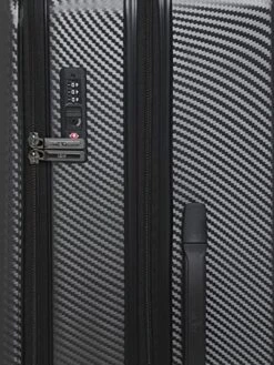 HEYS EZ Access 2.0 Range Charcoal Color Hard Large Luggage, Silver, Luggage -Samsonite Shop 51dBajyMfKL