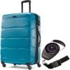 Samsonite 68310-2479 Omni Hardside Luggage 28 Inch Spinner - Caribbean Blue Bundle With Manual Luggage Scale