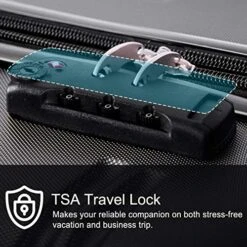 Merax Expandable Luggage Sets With TSA Locks, 3 Piece Lightweight Spinner Suitcase Set (Black2020) -Samsonite Shop 51df4HYDjjL 5c835908 dc43 4764 8c42 d79ea7191e83