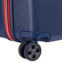 DELSEY Paris Chatelet Hardside 2.0 Luggage With Spinner Wheels, Navy, Checked-26 Inch Trunk, No Brake -Samsonite Shop 51dpQxVBRUL