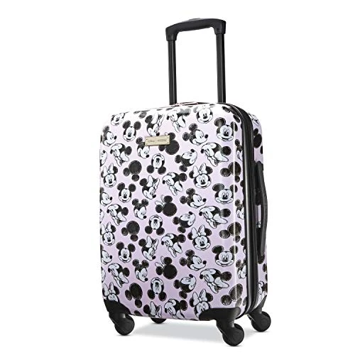 American Tourister Disney Hardside Luggage With Spinner Wheels, Minnie Loves Mickey, Carry-On 21-Inch 3 American Tourister Disney Hardside Luggage With Spinner Wheels, Minnie Loves Mickey, Carry-On 21-Inch