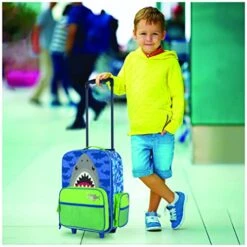 Stephen Joseph Classic Rolling Luggage, Red Dino -Samsonite Shop 51gEVq8bPKL