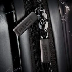 American Tourister Moonlight Hardside Expandable Luggage With Spinner Wheels, Black Marble, 2-Piece Set (21/24) -Samsonite Shop 51hQD1tNk4L