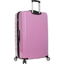 Betsey Johnson Luggage Hardside 3 Piece Set Suitcase With Spinner Wheels (20" 26" 30") (One Size, Flamingo Strut) -Samsonite Shop 51iL6Ay EEL
