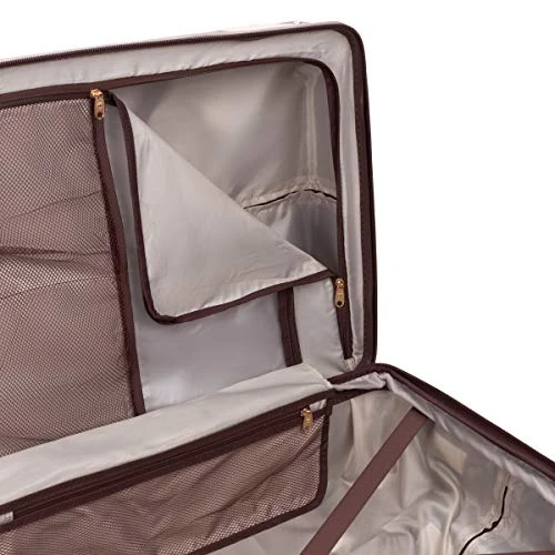 SwissGear 7739 Trunk, Hardside Spinner Luggage (Blush, Checked-Large 26-Inch) 4 SwissGear 7739 Trunk, Hardside Spinner Luggage (Blush, Checked-Large 26-Inch) - Image 2