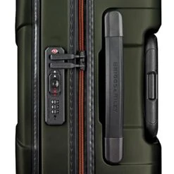 Briggs & Riley Torq Hardside Carry On Luggage With Spinner Wheels 22 Inch. USB Charging Port, TSA-Friendly Locks, Easy Access Hinged Front Pocket, Green -Samsonite Shop 51lJnD5PPWL