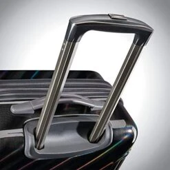 American Tourister Moonlight Hardside Expandable Luggage With Spinner Wheels, Iridescent Black, Carry-On 21-Inch -Samsonite Shop 51mF qoxlFL