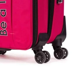 Cloe Checked Medium 24 Inch Water-Resistant Luggage With 360º-spinner Wheels In Magenta Color -Samsonite Shop 51ndMCzoNnL