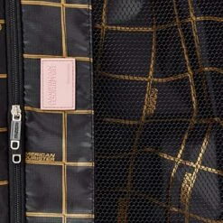 American Tourister Moonlight Hardside Expandable Luggage With Spinner Wheels, Rose Gold, Checked-Medium 24-Inch -Samsonite Shop 51oYz7lGIRL