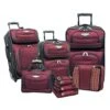 Travel Select Amsterdam Expandable Rolling Upright Luggage, Burgundy, 8-Piece Set 2 Travel Select Amsterdam Expandable Rolling Upright Luggage, Burgundy, 8-Piece Set -Samsonite Shop 51pSCf3FAoL