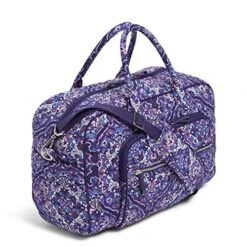 Vera Bradley Cotton Compact Weekender Travel Bag, Regal Rosette -Samsonite Shop 51r UUmU4YL