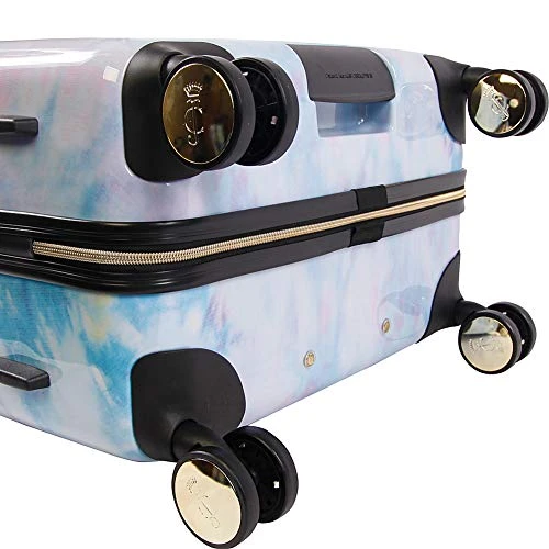 Juicy Couture Women's Sadie 3-Piece Hardside Spinner Luggage Set, Watercolor Purple, One Size 4 Juicy Couture Women's Sadie 3-Piece Hardside Spinner Luggage Set, Watercolor Purple, One Size - Image 2