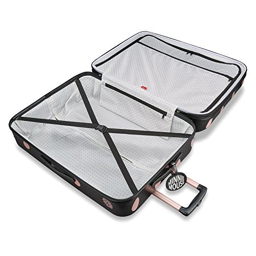 American Tourister Disney Hardside Luggage With Spinner Wheels, Minnie Lux Dots, Carry-On 21-Inch 9 American Tourister Disney Hardside Luggage With Spinner Wheels, Minnie Lux Dots, Carry-On 21-Inch - Image 7