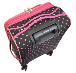 Karriage-Mate 3 Pieces Luggage Set, Extremely Lightweight! Spinner Wheels, Expandable (Pink Dot) -Samsonite Shop 51unHcwZLvL