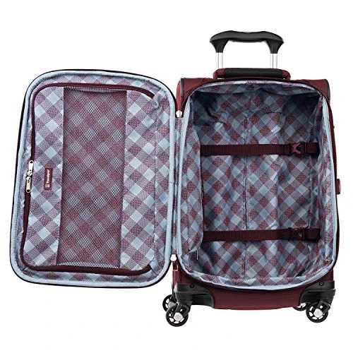 Travelpro Maxlite 5 Softside 2pc Set Expandable Carry On Luggage With 4 Spinner Wheels/Soft Underseat Tote, Lightweight Suitcase, Men And Women, Burgundy 9 Travelpro Maxlite 5 Softside 2pc Set Expandable Carry On Luggage With 4 Spinner Wheels/Soft Underseat Tote, Lightweight Suitcase, Men And Women, Burgundy - Image 7