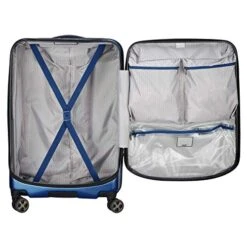 DELSEY Paris 40207982002 Cruise Lite Hardside 2.0 Expandable Luggage, Spinner Wheels, Blue, Checked-Medium 25 Inch 18 DELSEY Paris 40207982002 Cruise Lite Hardside 2.0 Expandable Luggage, Spinner Wheels, Blue, Checked-Medium 25 Inch -Samsonite Shop 51wIy762T7L