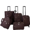 American Flyer South West Collection 5-Piece Luggage Set, Brown -Samsonite Shop 51weOwumhDL