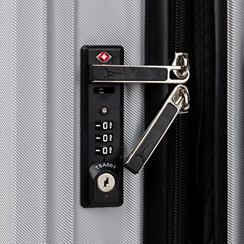 Travelpro Maxlite Air Hardside Expandable Luggage, 8 Spinner Wheels, Lightweight Hard Shell Polycarbonate, Metallic Silver, Carry-On 21-Inch 5 Travelpro Maxlite Air Hardside Expandable Luggage, 8 Spinner Wheels, Lightweight Hard Shell Polycarbonate, Metallic Silver, Carry-On 21-Inch - Image 3