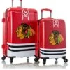 Heys America NHL Officially Licensed Wheeled Luggage (Chicago Blackhawks, 2PC Set (21/26-Inch)) 2 Heys America NHL Officially Licensed Wheeled Luggage (Chicago Blackhawks, 2PC Set (21/26-Inch)) -Samsonite Shop 51yC4B4HQRL