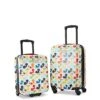 AMERICAN TOURISTER Disney Hardside Luggage With Spinner Wheels, Mickey Mouse 2, 2-Piece Set (18/21) -Samsonite Shop 51yExWRq76L