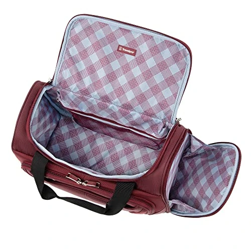 Travelpro Maxlite 5 Softside 2pc Set Expandable Carry On Luggage With 4 Spinner Wheels/Soft Underseat Tote, Lightweight Suitcase, Men And Women, Burgundy 5 Travelpro Maxlite 5 Softside 2pc Set Expandable Carry On Luggage With 4 Spinner Wheels/Soft Underseat Tote, Lightweight Suitcase, Men And Women, Burgundy - Image 3
