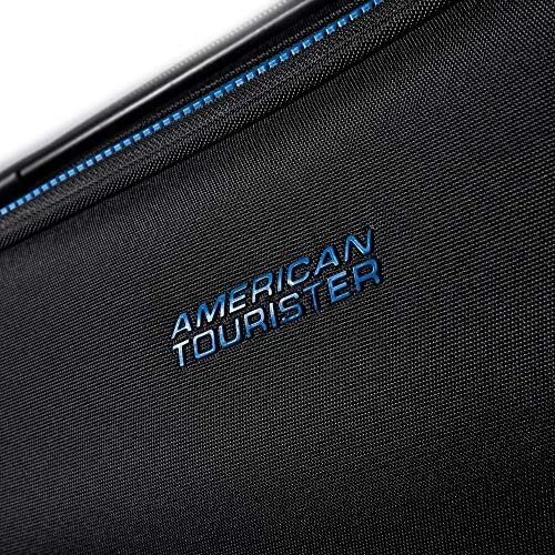 American Tourister Eclipse Softside Spinner Luggage (Black/Blue, 20 Inch) 4 American Tourister Eclipse Softside Spinner Luggage (Black/Blue, 20 Inch) - Image 2