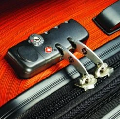 Samsonite Winfield 2 Hardside Luggage With Spinner Wheels, Orange, Checked-Medium 24-Inch -Samsonite Shop 617GFqizCnL