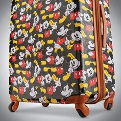 American Tourister Disney Hardside Luggage With Spinner Wheels, Mickey Mouse Classic, Carry-On 21-Inch -Samsonite Shop 61Fa52BLaFL