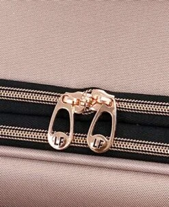 LONDON FOG Bromley Softside Expandable Spinner Luggage, Rose Gold, Checked-Medium 24-Inch -Samsonite Shop 61G7sWIpsWL