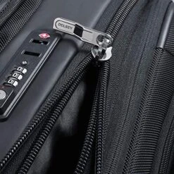 DELSEY Paris Executive Collection Softside Expandable Luggage With Spinner Wheels, Black, Checked-Large 29 Inch -Samsonite Shop 61JtOZ3SMHL