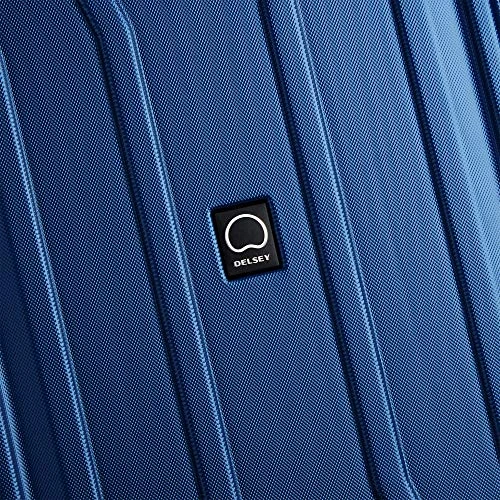 DELSEY Paris 40207982002 Cruise Lite Hardside 2.0 Expandable Luggage, Spinner Wheels, Blue, Checked-Medium 25 Inch 8 DELSEY Paris 40207982002 Cruise Lite Hardside 2.0 Expandable Luggage, Spinner Wheels, Blue, Checked-Medium 25 Inch - Image 6