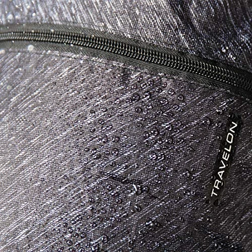 Travelon Clean-Antimicrobial 4 Shoe Covers-SILVADUR Treated-Gray Heather 5 Travelon Clean-Antimicrobial 4 Shoe Covers-SILVADUR Treated-Gray Heather - Image 3