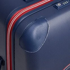 DELSEY Paris Chatelet Hardside 2.0 Luggage With Spinner Wheels, Navy, Checked-26 Inch Trunk, No Brake -Samsonite Shop 61T2 Mi1zHL