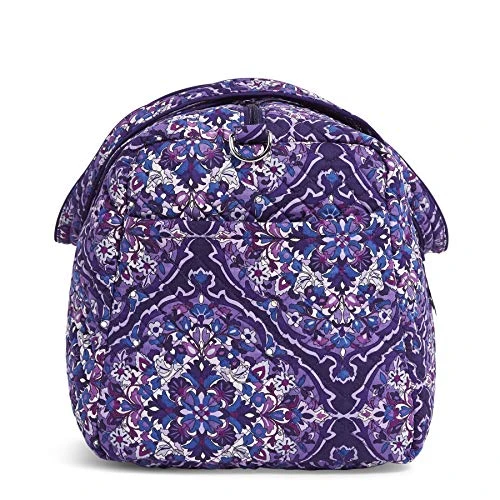 Vera Bradley Women's Cotton Medium Travel Duffel Bag, Regal Rosette, One Size 6 Vera Bradley Women's Cotton Medium Travel Duffel Bag, Regal Rosette, One Size - Image 4