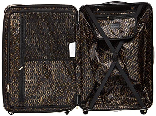 American Tourister Belle Voyage Hardside Luggage With Spinner Wheels, Black, Checked-Medium 25-Inch 6 American Tourister Belle Voyage Hardside Luggage With Spinner Wheels, Black, Checked-Medium 25-Inch - Image 4