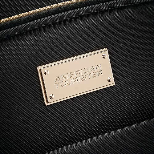 American Tourister Belle Voyage Softside Luggage With Spinner Wheels, Black, Checked-Medium 25-Inch 4 American Tourister Belle Voyage Softside Luggage With Spinner Wheels, Black, Checked-Medium 25-Inch - Image 2