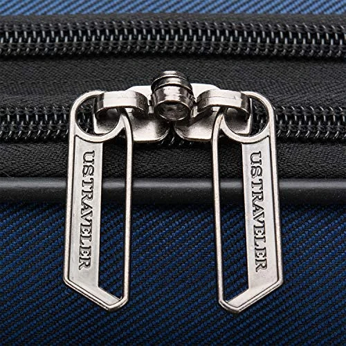 U.S. Traveler Aviron Bay Expandable Softside Luggage With Spinner Wheels, Navy, Carry-on 23-Inch 4 U.S. Traveler Aviron Bay Expandable Softside Luggage With Spinner Wheels, Navy, Carry-on 23-Inch - Image 2