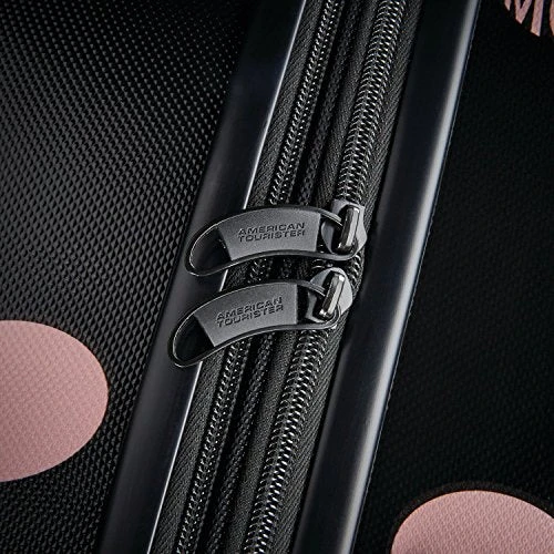 American Tourister Disney Hardside Luggage With Spinner Wheels, Minnie Lux Dots, Carry-On 21-Inch 4 American Tourister Disney Hardside Luggage With Spinner Wheels, Minnie Lux Dots, Carry-On 21-Inch - Image 2