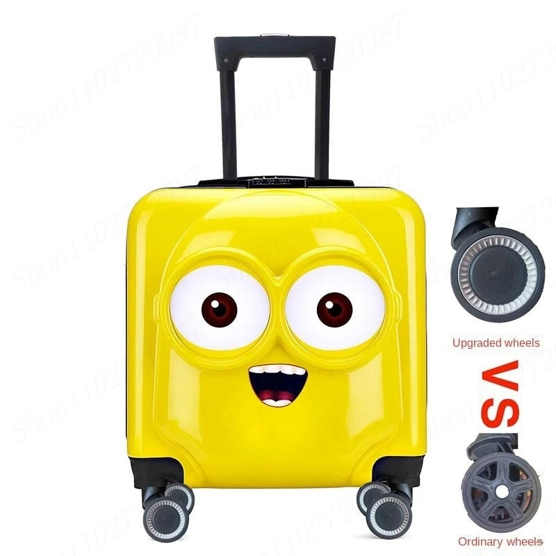 Cartoon Child Trolley Luggage ABS+PC Girls And Boys Suitcases Travel 6 Cartoon Child Trolley Luggage ABS+PC Girls And Boys Suitcases Travel - Image 4