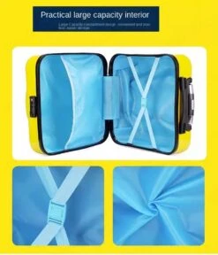 Cartoon Child Trolley Luggage ABS+PC Girls And Boys Suitcases Travel 24 Cartoon Child Trolley Luggage ABS+PC Girls And Boys Suitcases Travel -Samsonite Shop Cartoon child trolley luggage ABS PC girls and boys suitcases Travel universal wheel student combination rolling 35bdda17 dd6c 4a9a b32d d6e2492386b7