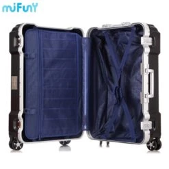 Mifuny Aluminum Frame Trolley Case With Cup Holder Male Travel -Samsonite Shop Mifuny Aluminum Frame Trolley Case with Cup Holder Male Travel Suitcase with Wheels Rolling Luggage Female 323e5d34 6b20 4e02 95aa 92476a2e05df