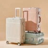 Multifunctional Luggage Aluminum Frame Trolley Case Universal Wheel