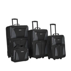 Rockland Luggage Journey 4 Piece Softside Expandable Luggage Set| | -Samsonite Shop Rockland Luggage Journey 4 Piece Softside Expandable Luggage Set.jpg 640x640 db22aed0 c5ed 48d8 aa6b 45122e53304b
