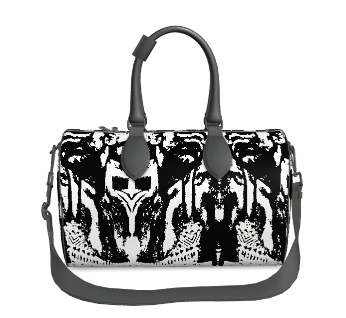 The West COAST Dripper Leather Duffle Travel Bag 7 The West COAST Dripper Leather Duffle Travel Bag - Image 5